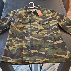 Mens Camouflage Jac Shirt
